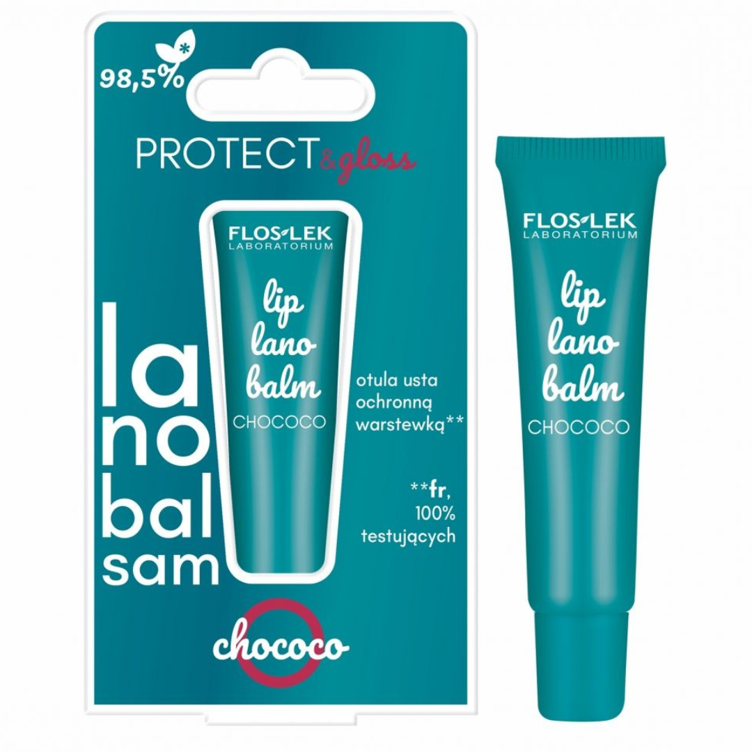 Floslek lanobalsam do ust Chococo 12 g