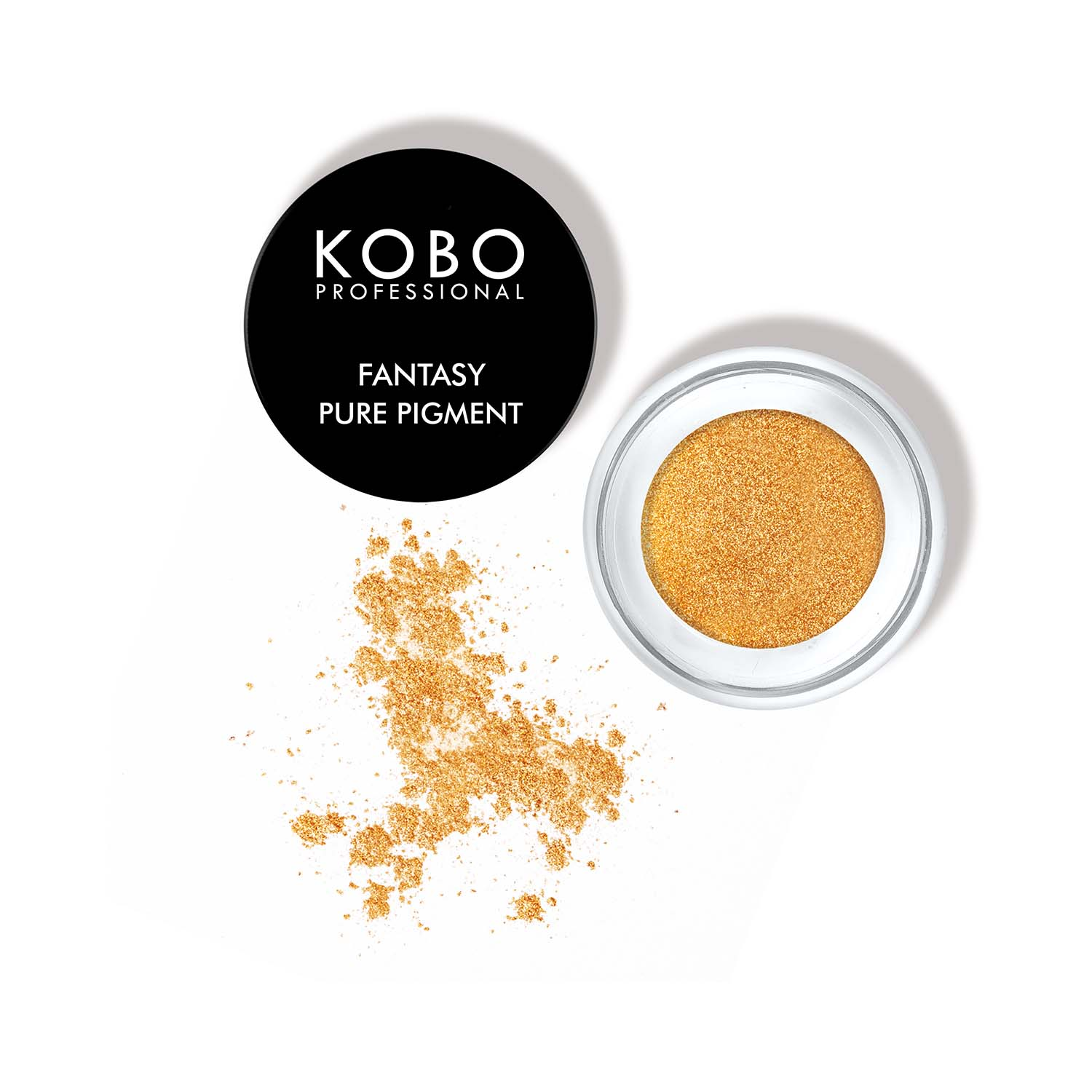 Kobo Fantasy Pure Pigment 127 Golden Dream pigment do makijażu 1 sztuka