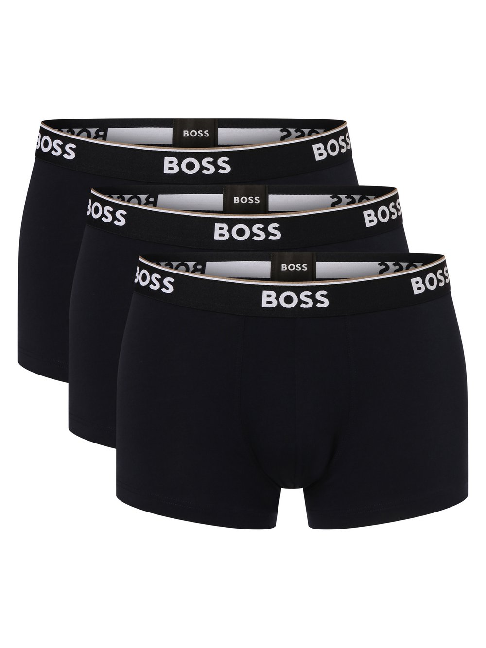 BOSS Obcisłe bokserki pakowane po 3 szt. Mężczyźni Bawełna niebieski, L