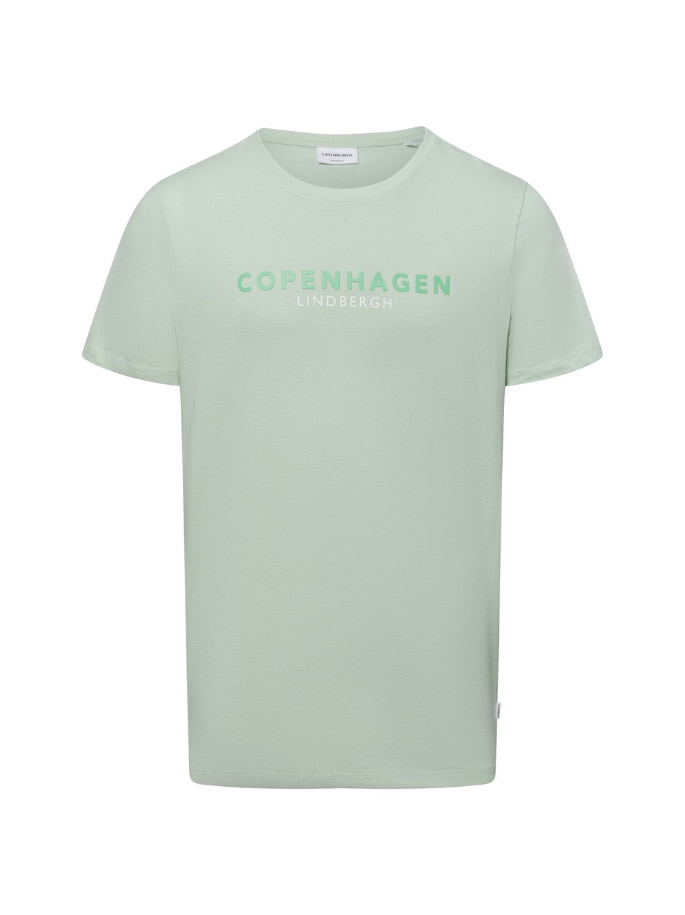 Lindbergh T-shirt męski Mężczyźni Bawełna zielony, M