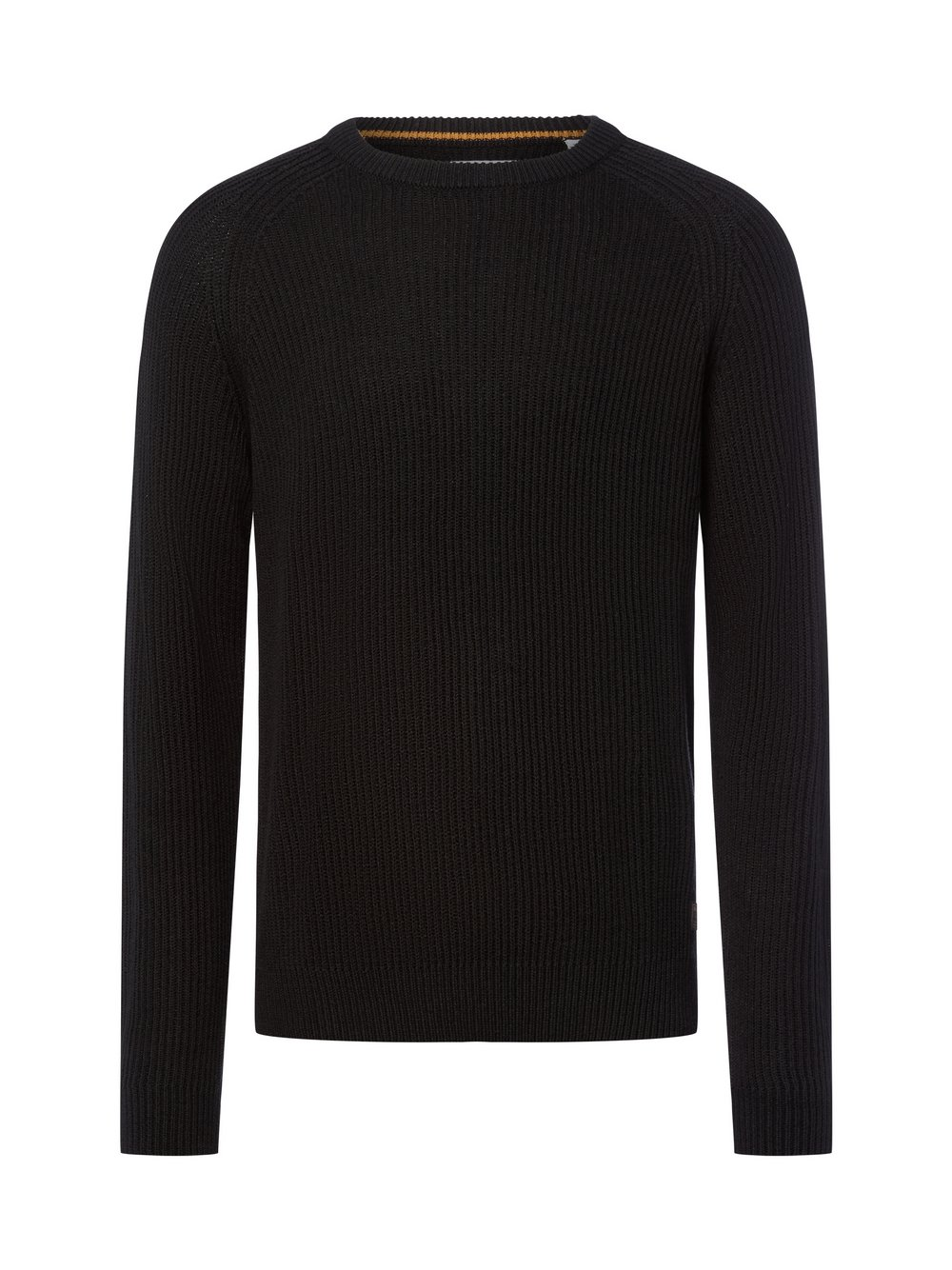 Jack & Jones Sweter - JJPannel Mężczyźni Sztuczne włókno czarny, L