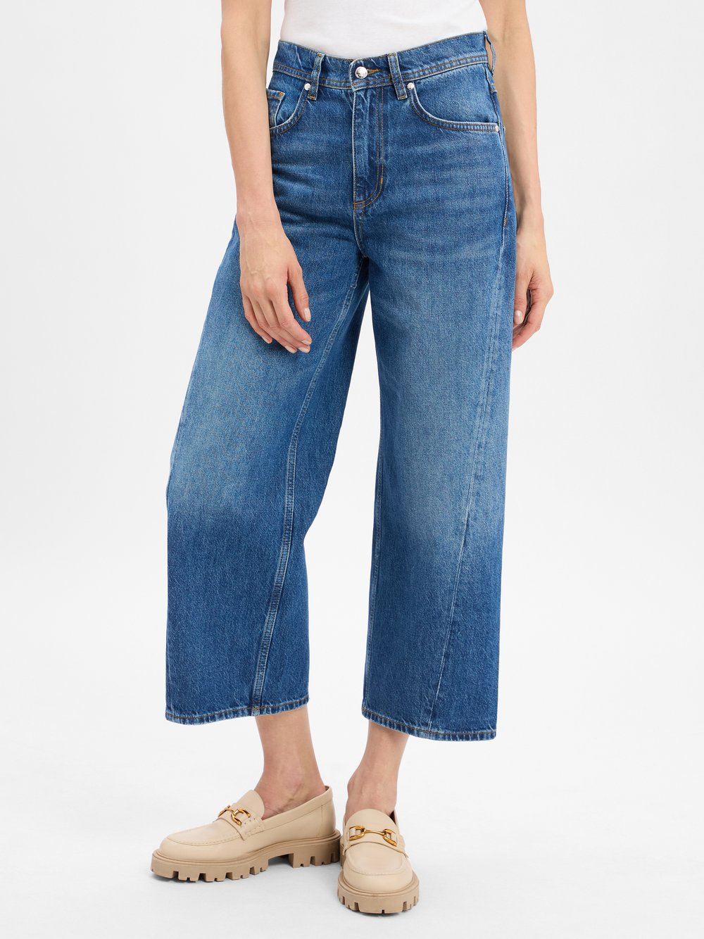 Joop Jeans Jeansy Barrel Fit - Maxine Kobiety Bawełna niebieski, 28