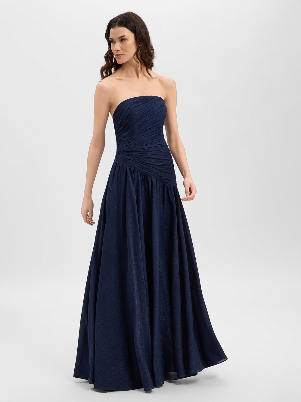 Luxuar Fashion Damska sukienka wieczorowa Kobiety niebieski, 34