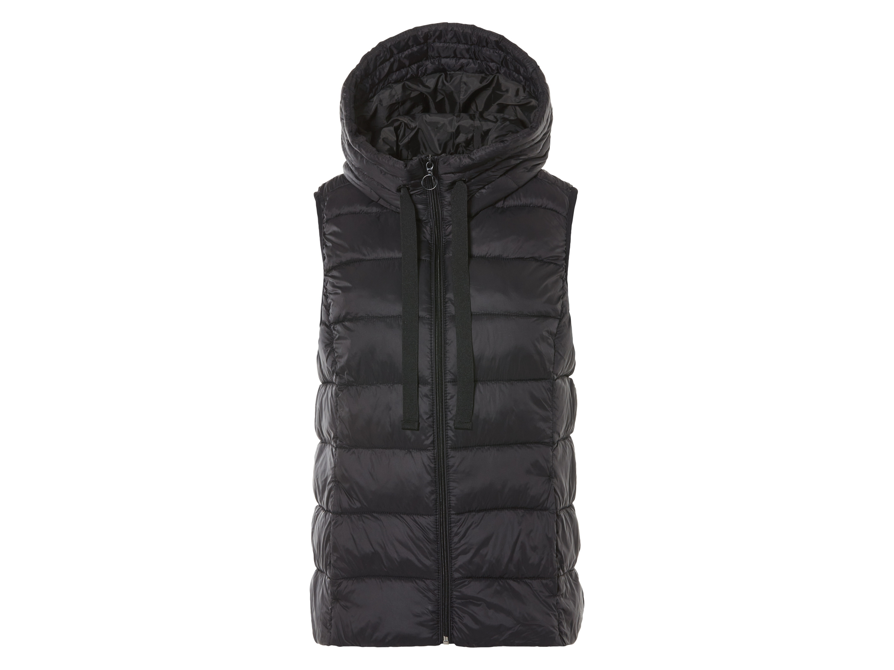 esmara® Kamizelka pikowana damska (Czarny, XS (32/34))
