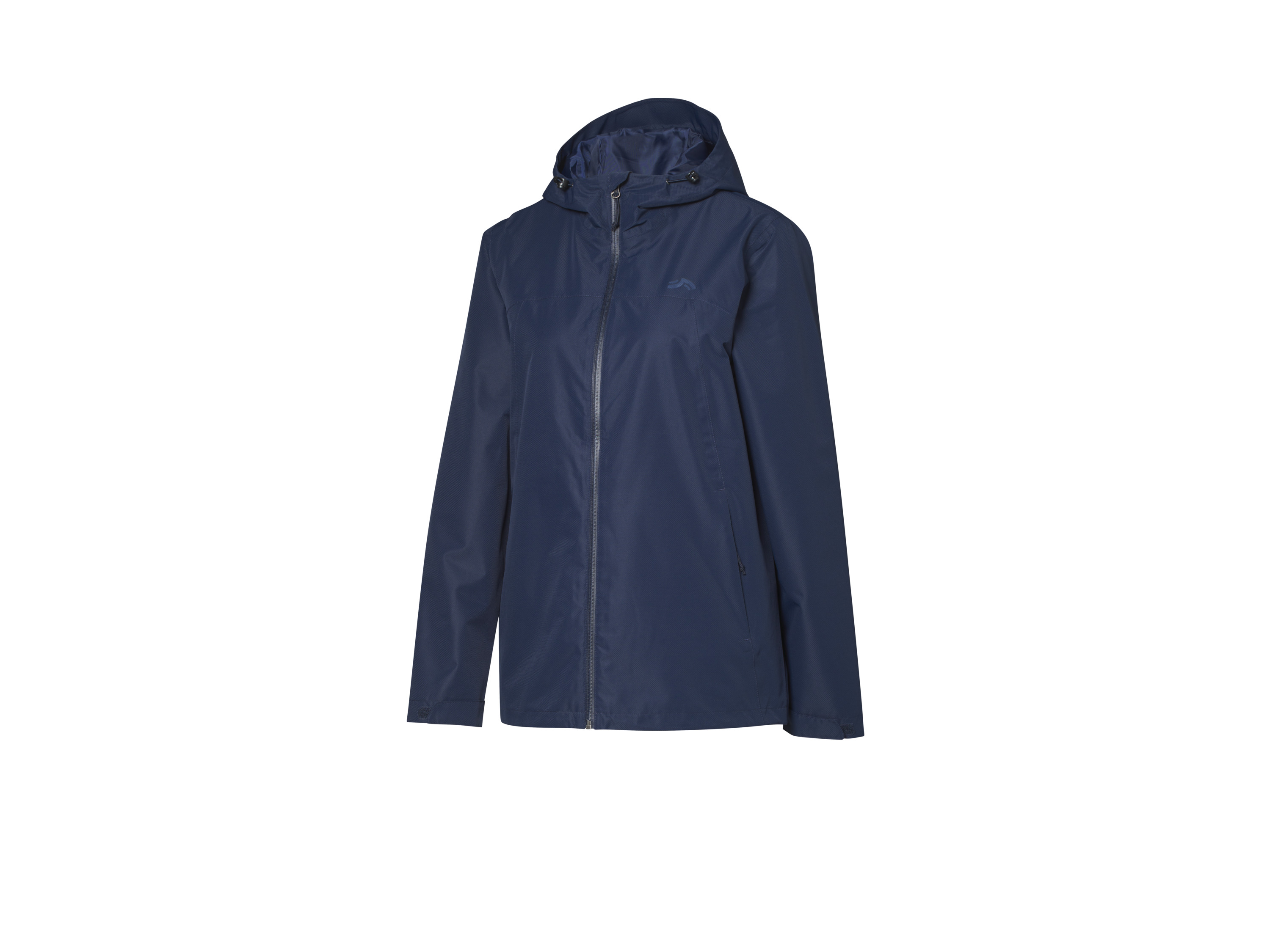 CRIVIT Kurtka przeciwdeszczowa softshell damska, wiatro- i wodoodporna (Granatowy, S(36/38))