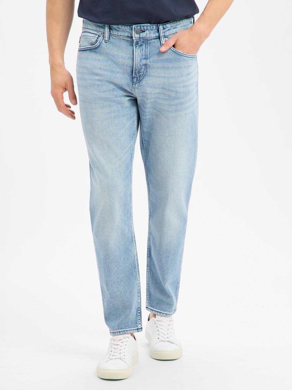 BOSS Orange Dżinsy - Onyx Bo Slim Taper Mężczyźni Bawełna niebieski, 31-32