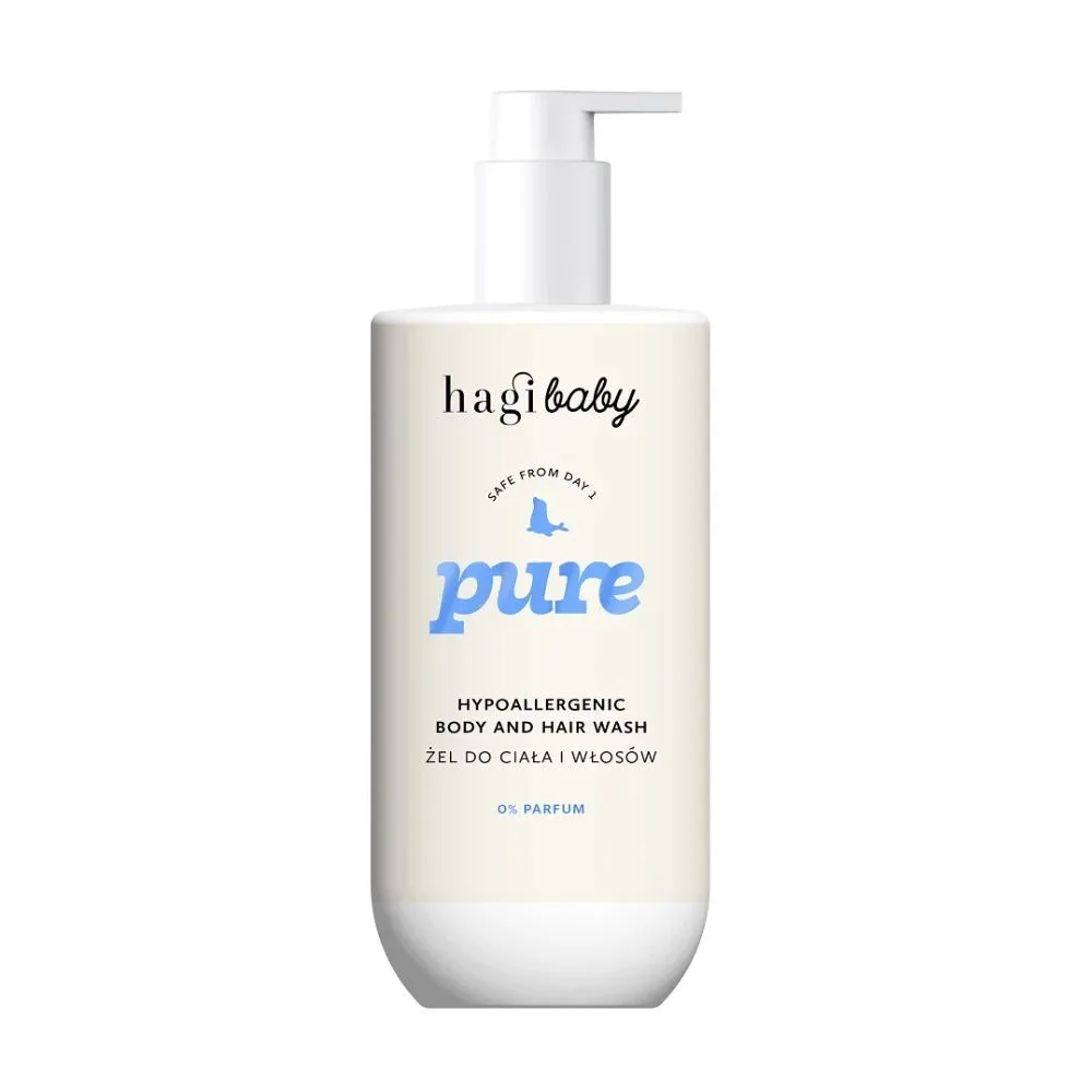 Hagi Baby Pure hipoalergiczny żel do mycia ciała i włosów 300 ml