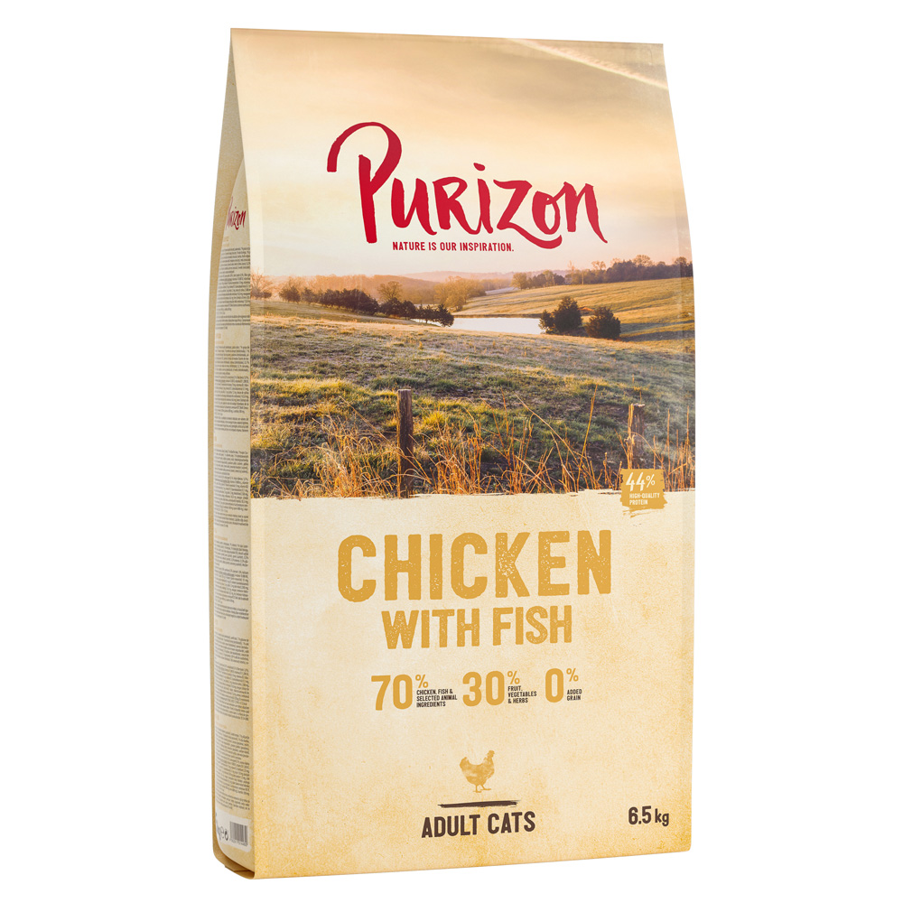 Purizon Adult dla kota, kurczak i ryba – bez zbóż - 6,5 kg