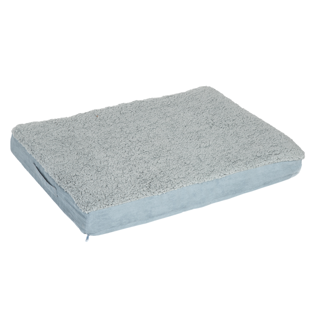 Ortopedyczny materac dla psa Memory, szary -  Dł. x szer. x wys.: 72 x 52 x 9 cm miniaturka