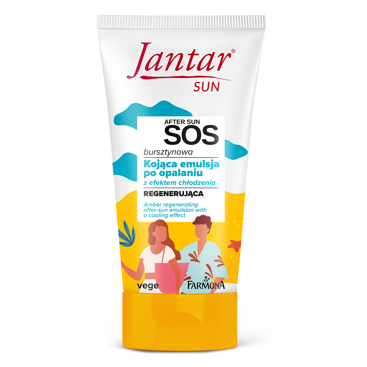 Jantar Sun kojąca emulsja po opalaniu z efektem chłodzenia 150 ml miniaturka