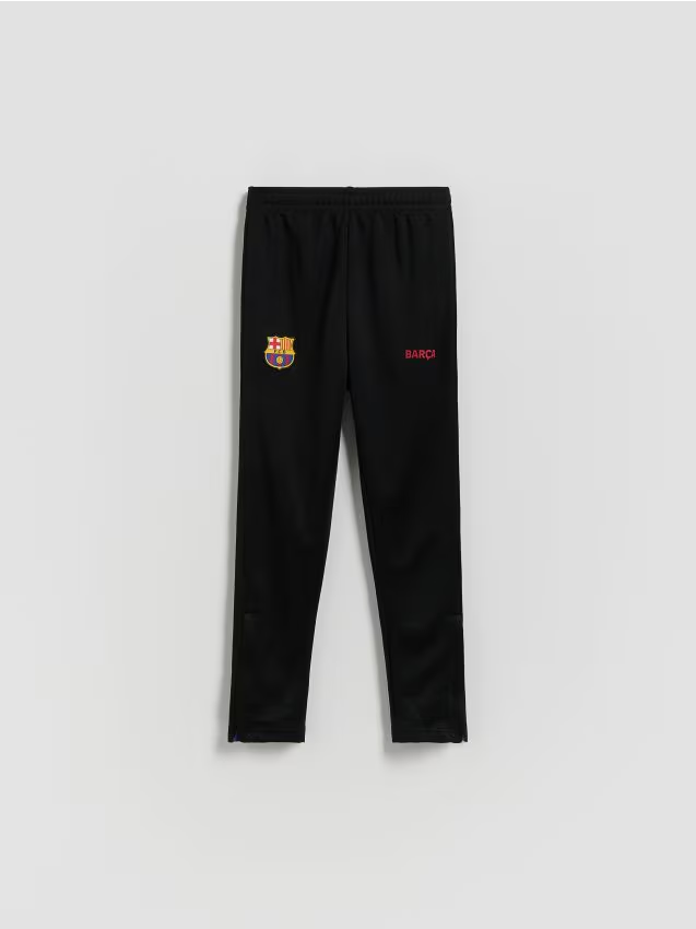Reserved - Spodnie FC Barcelona - czarny