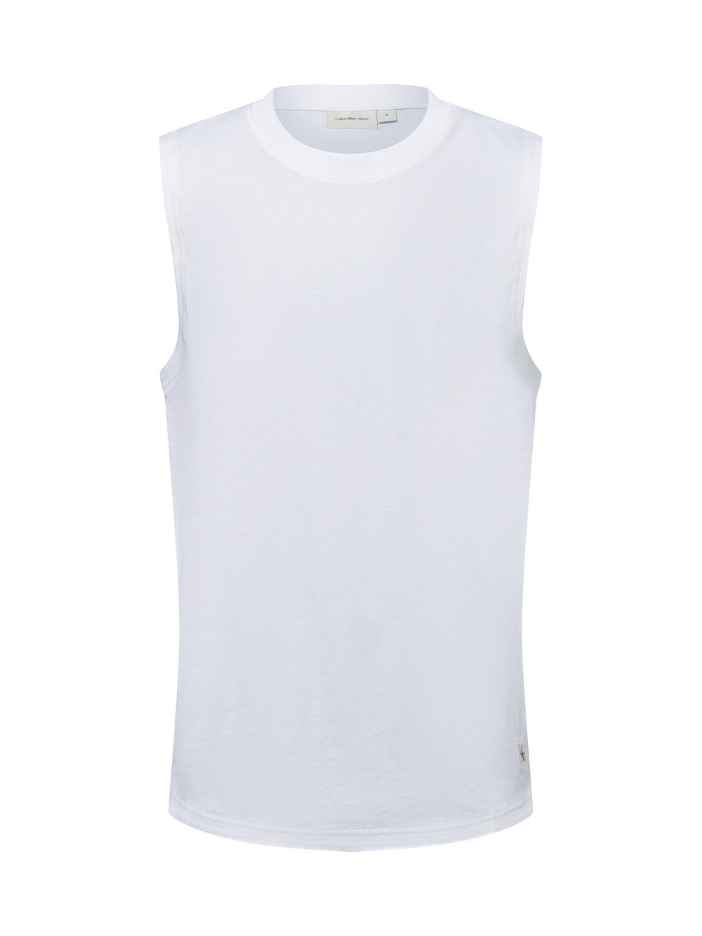 Calvin Klein Jeans Tank top męski Mężczyźni Bawełna biały, XL