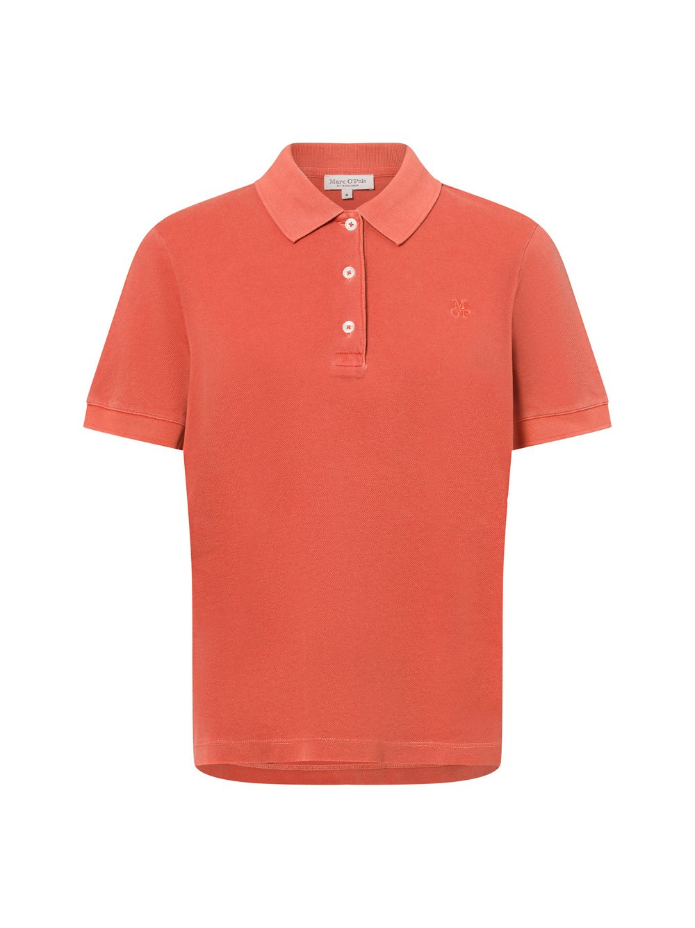 Marc O'Polo Damska koszulka polo Kobiety Bawełna pomarańczowy, XS