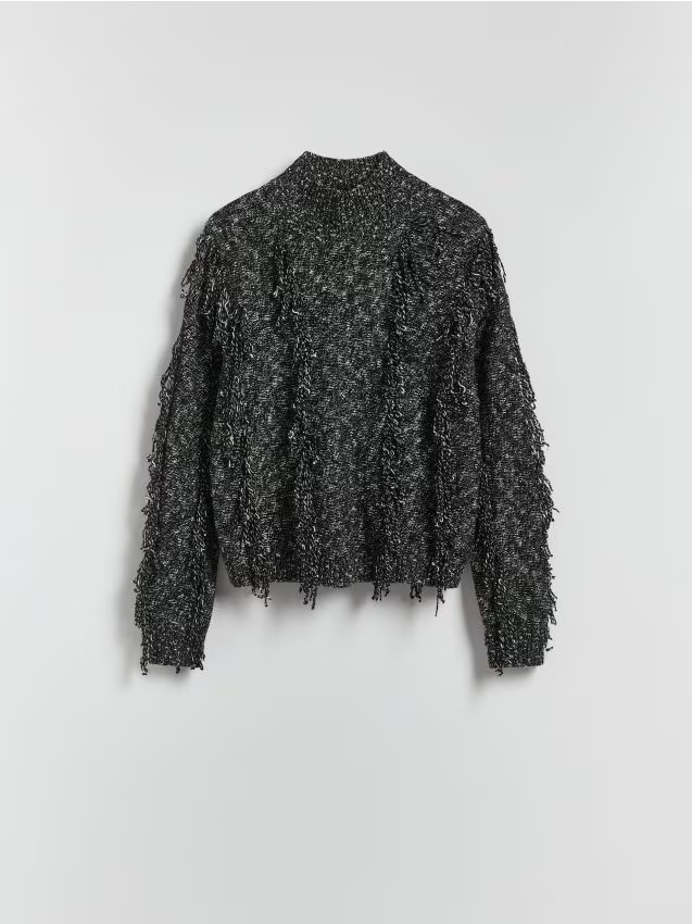 Reserved - Sweter z wełną - wielobarwny