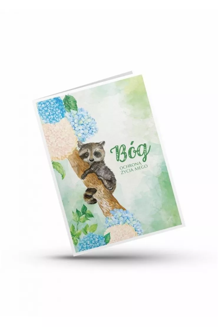 Karnet - Bóg ochroną życia mego