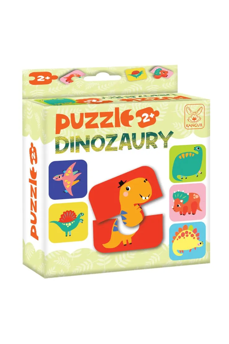 Puzzle Dinozaury 2+