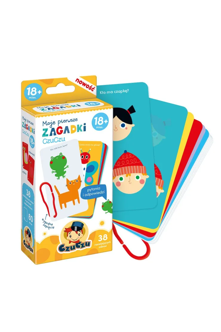 CzuCzu Moje pierwsze zagadki 18 mies.+