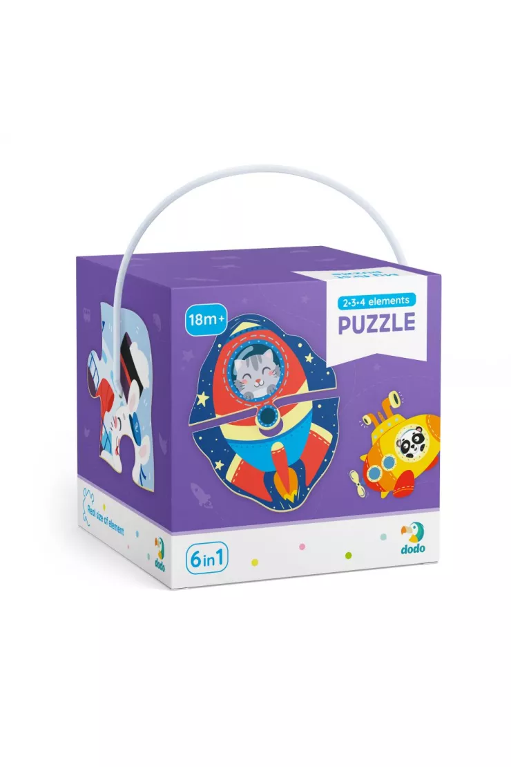 Puzzle 2-3-4 el. Transport