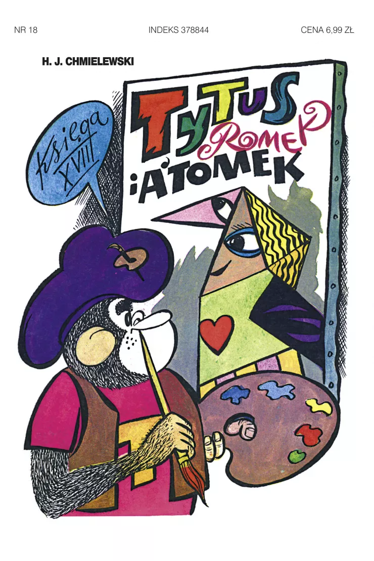 Tytus malarzem. Tytus, Romek i A’Tomek. Księga XVIII miniaturka