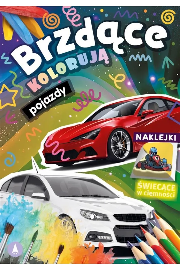 Brzdące kolorują. Pojazdy miniaturka