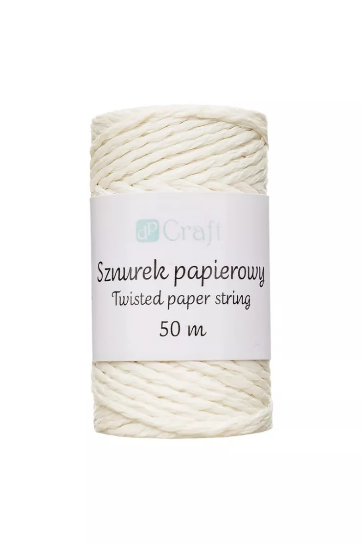 Sznurek papierowy skręcany