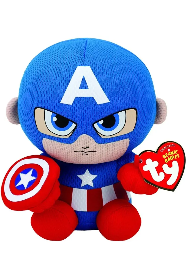 Beanie Babies. Marvel Kapitan Ameryka 15 cm