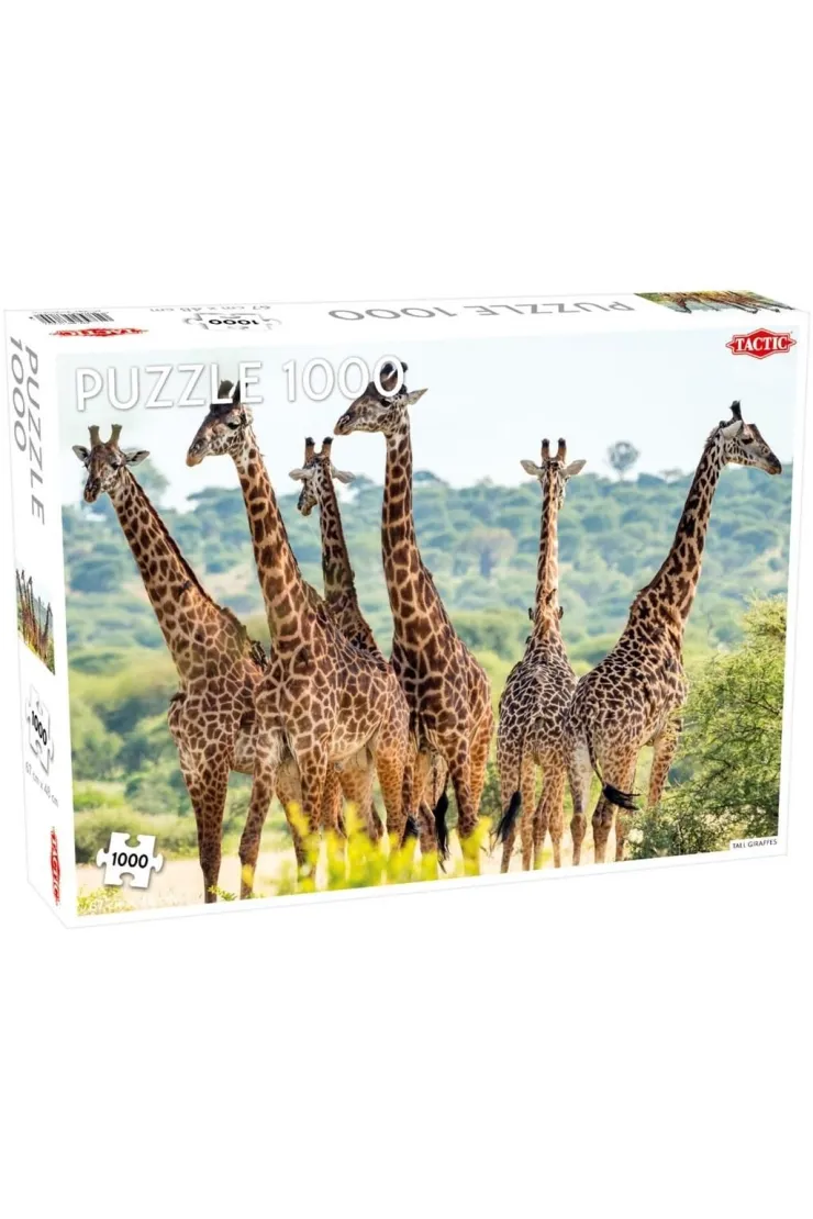 Puzzle 1000 el. Żyrafy
