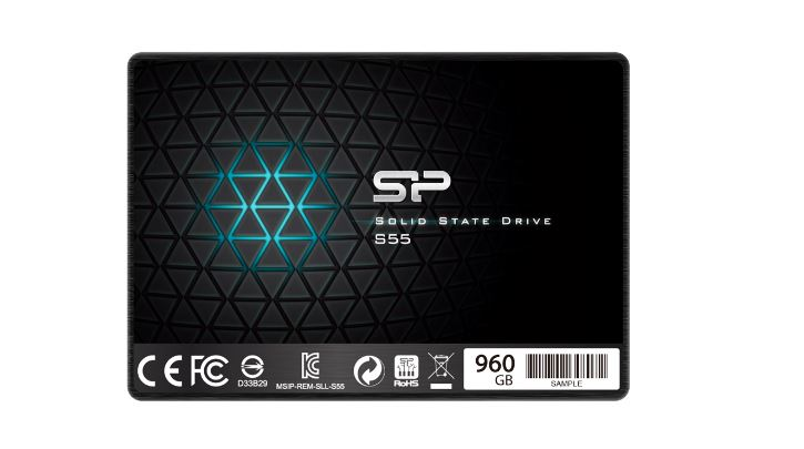 Dysk SSD Silicon Power S55 240GB 2.5" SATA3 (550/450) 7mm miniaturka