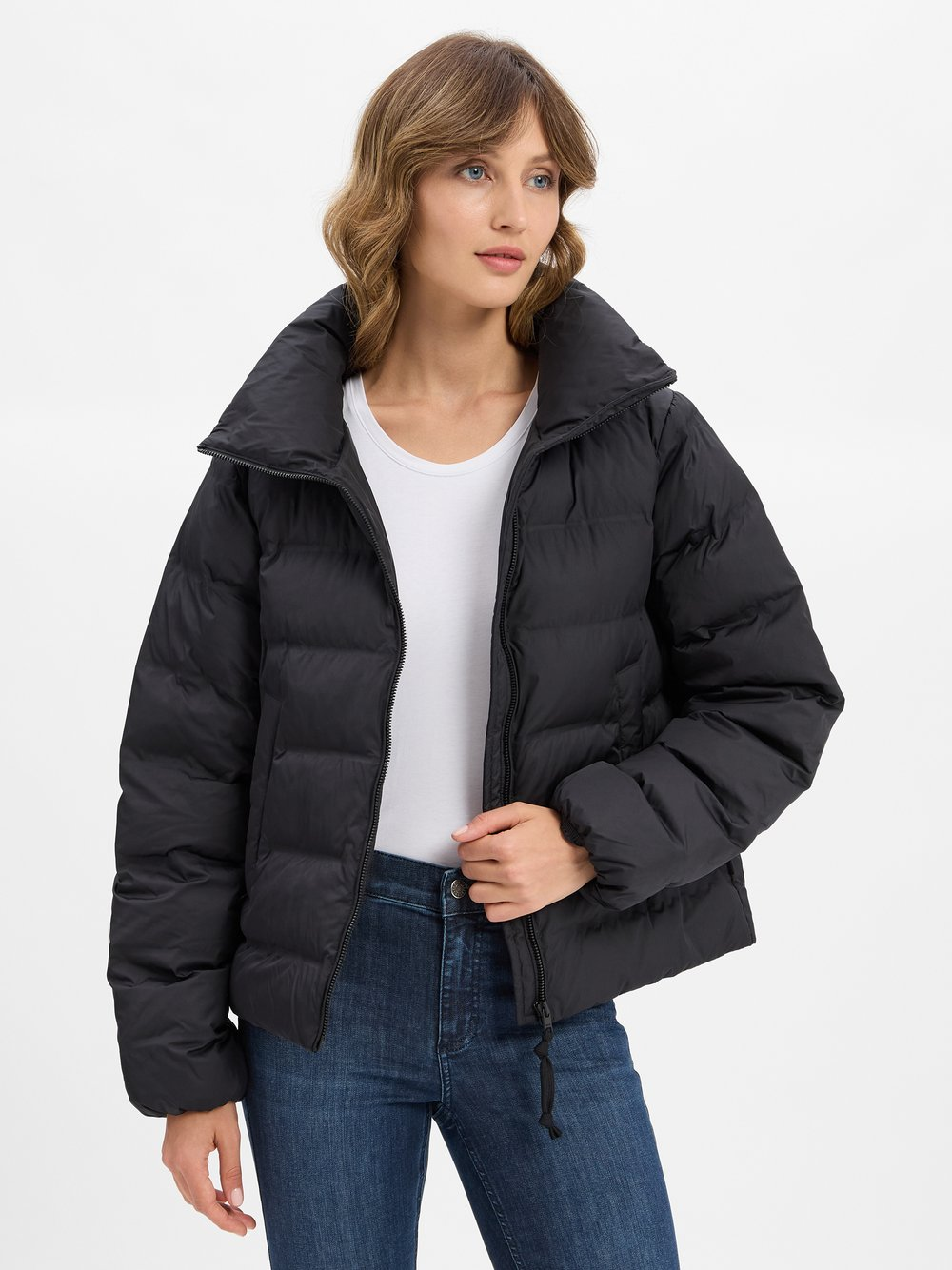 Marc O'Polo Denim Damska kurtka pikowana Kobiety czarny, S