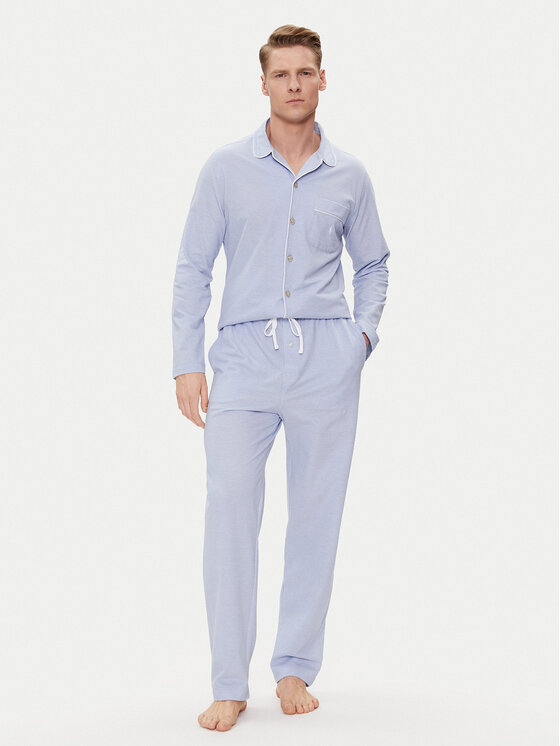 Polo Ralph Lauren Piżama 714931640001 Niebieski Regular Fit