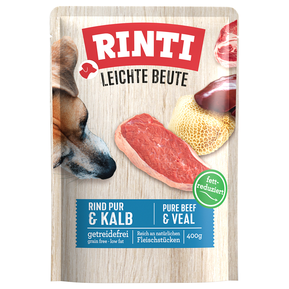 Korzystny pakiet RINTI Leichte Beute, 30 x 400 g - Wołowina i cielęcina