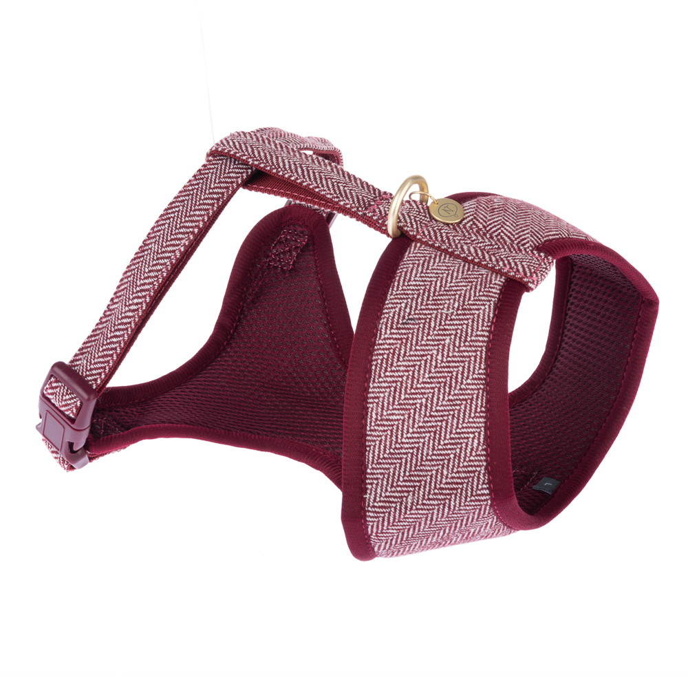 Nomad Tales Calma, szelki, burgundowe - Rozmiar M: obwód klatki piersiowej 38 - 56 cm