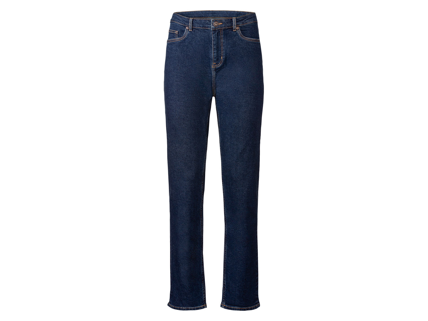 esmara® Jeansy damskie straight fit (Ciemnoniebieski, 34)
