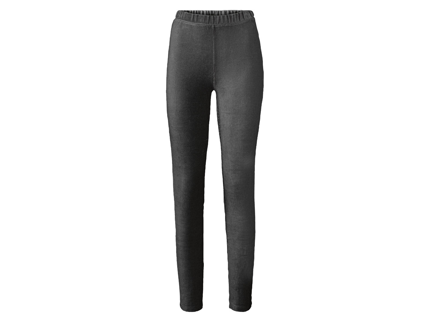 esmara® Legginsy sztruksowe damskie (Czarny, XS (32/34))