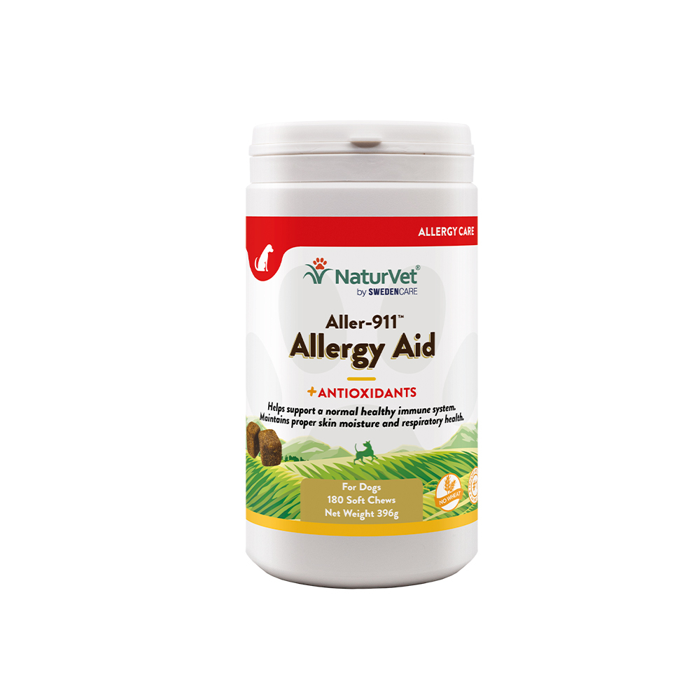 NaturVet Aller-911 Advanced Allergy Aid Snacks - 180 szt.