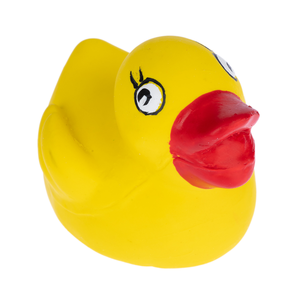 zooplus Basics lateksowa zabawka dla psa, kaczka - Dł. x szer. x wys.: 7,5 x 6 x 6 cm miniaturka