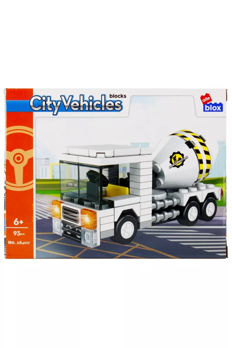  Klocki konstrukcyjne City 93 elementy ALLEBLOX