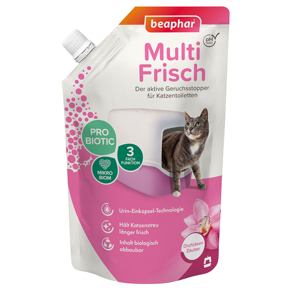 beaphar Multi-Frisch do toalety dla kota - Orchidea, 400 g miniaturka