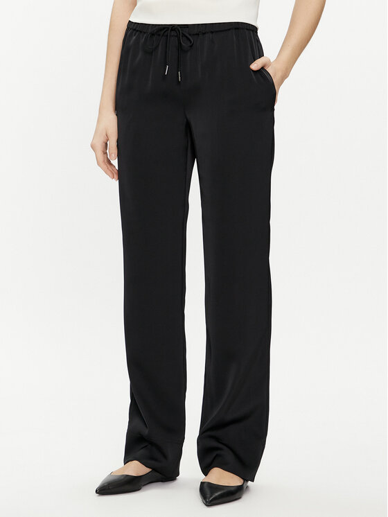 Calvin Klein Spodnie materiałowe K20K206662 Czarny Regular Fit