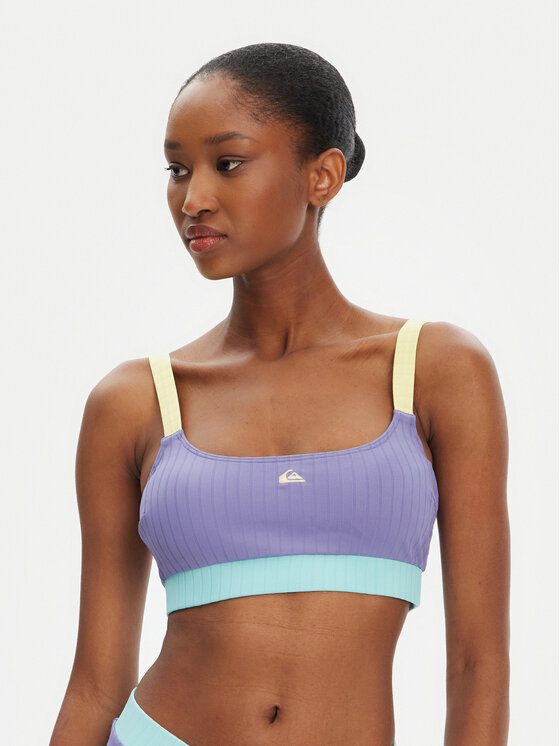 Quiksilver Góra od bikini Bra Top EQWX303134 Niebieski