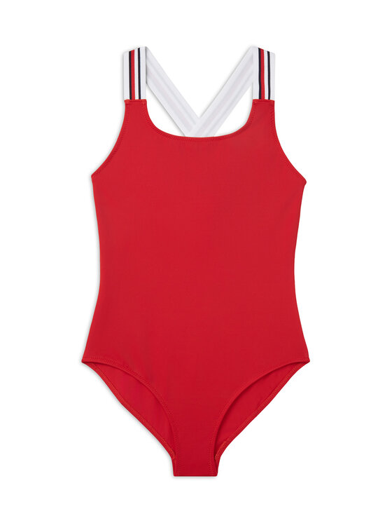 Tommy Hilfiger Strój kąpielowy UG0UG00824 Czerwony