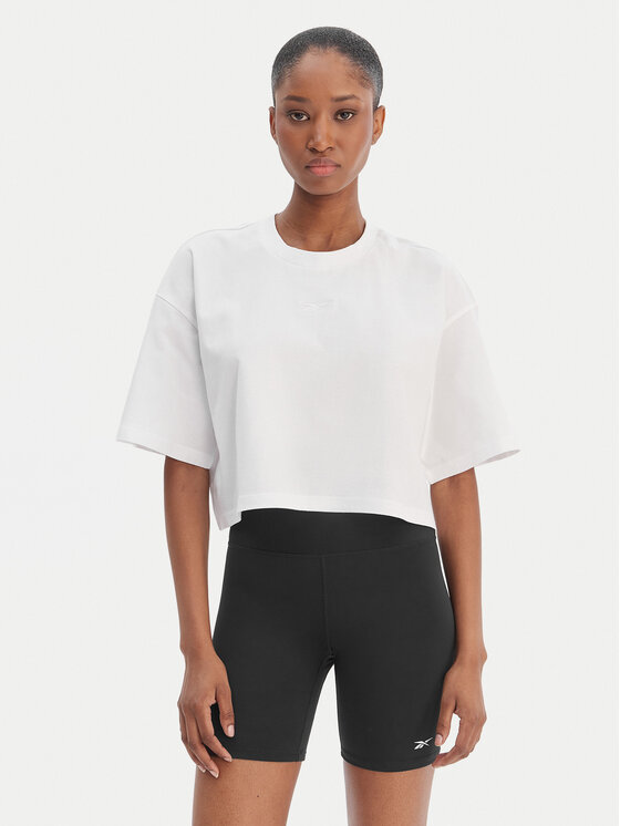 Reebok T-Shirt Reebok x Ewa Chodakowska RK25612CCW Biały Relaxed Fit