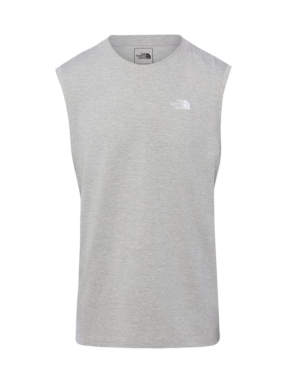 The North Face Tank top męski Mężczyźni Bawełna szary, S