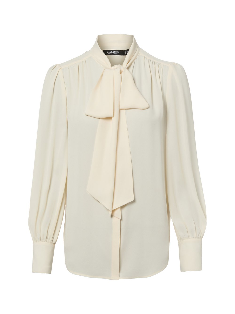 Lauren Ralph Lauren Rozkloszowana bluzka damska Kobiety Sztuczne włókno żółty, XL
