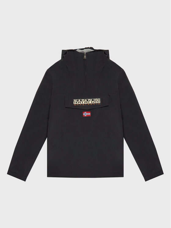 Napapijri Kurtka anorak Rainforest NP0A4GGD M Czarny Regular Fit