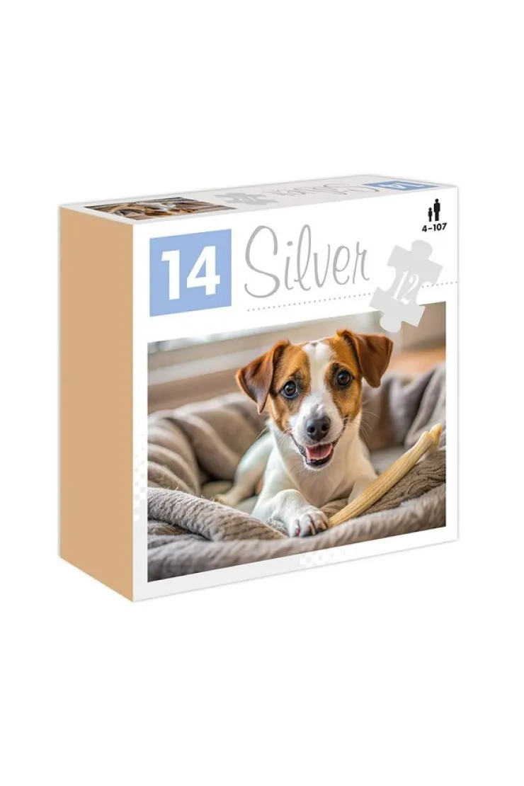 Puzzle 12 el. Pies Silver