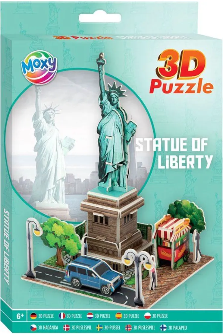 Puzzle piankowe 3D Statua Wolności