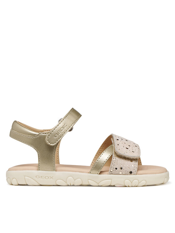 Geox Sandały J Sandal Haiti Girl J658ZC 0NF07 C2012 M Złoty