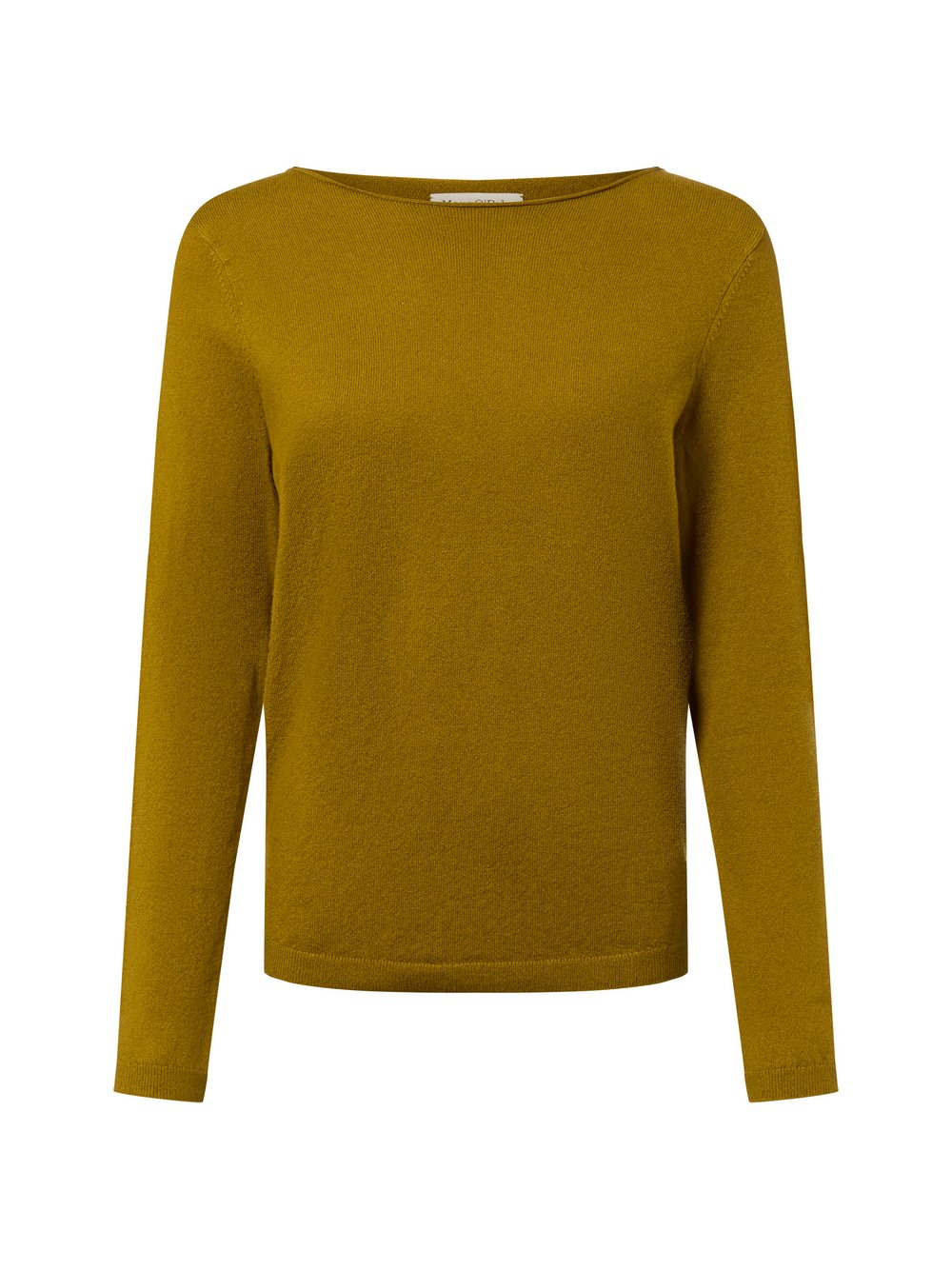 Marc O'Polo Sweter damski z dzianiny z zawartością wełny dziewiczej Kobiety zielony, XL
