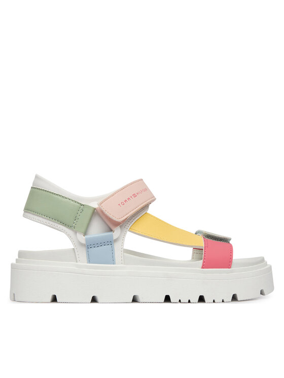 Tommy Hilfiger Sandały T3A2-34286-0326 Kolorowy